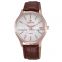 Wholeslae China goods new items dial manufacturer band gold watch for men