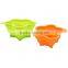 2016 star shaped collapsible silicone fruit fresh box