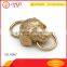 Cool dog head with high quality zinc alloy , handbag accessories .