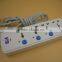 Europe type 4 universal ways extension power strip for Thailand Indonesia