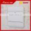BIHU hight quanlity white PC 2 gang home electrical light switch