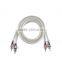 Good Quality china supplier for car amplifier with Copper conductor car audio cables car amplifier RCA cables
