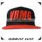 Latest Hot Selling 3D embroidery Fitted Snap Back Sport Cap