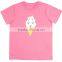 kids baby soft ice cream printed T shirt cotton