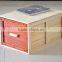 solid wood wine packaging box