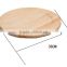 wholesale round wood cup tray