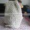 Hot sales white chunky knit throw wool blankets Chunky Knit Merino Wool Blanket