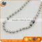 stainless steel beads chain ball necklace
