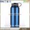 Custom printed 1000ml stainless steel thermal water bottle with covers