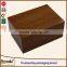 wooden box watch/hand carved wood box/metal clasp for wooden box