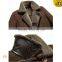 Sheepskin Shearling Leather Coat for Men