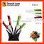 4 Sizes 3"+4"+5"+6" Zirconia Knife White Blade With ABS+TPR Coating Handle