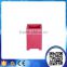 Wholesale resin red square bathroom accessories set with soap dish lotion dispenser                        
                                                                                Supplier's Choice