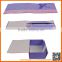 new design display folding box packaging with ribbon bow