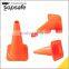 Standard Rubber PVC 28*28CM Base Small Road Cones