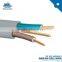 RVS 300/300v LV 1/3/5cores GB/T JB Copper Conductor PVC Insulated Twisted Flexible Cable