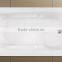Acrylic Material Freestanding Corner Whirlpool Massage Bathtub