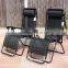 22mm*1mm Steel Frame Zero Gravity Folding Lounge Chair Adjustable Recliner Chair