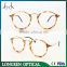 china manufacturer vintage eyeglasses with stainless steel temple