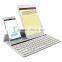 wireless bluetooth aluminum alloy keyboard for samsung galaxy tab 3 10.1