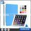 Free sample universal smart flip colour 3 folios design gradient changing colours tablet case for apple iPad