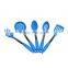 Single Color Logo Cooking Tools Stainless Steel handle Silicone Utensil Set