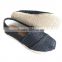 High quality new style espadrille sole canvas shoes