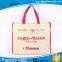 making best hand large reusable tote fabric bag