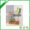 3 tier hanging bathroom shower caddy bamboo with steel