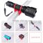 Multifunction silicone gel road bike mountain bicycle cycling light torch flashlight ties
