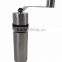Hot Sale Amazon Ceramic Stainless Steel Manual Coffee Grinder Coffee Mill with metal handle