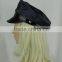 Grey police officer hat uniform cap party service caps