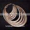 2015 new arrival 9 levels embroidered necklace vintage women necklace