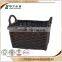 Handmade wild natural Unique designed sythetic storage wicker basket storage