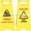Caution Wet Floor Folding Safety Sign Plastic Warning Sign