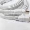 White flat HDMI cable with nickel plated 1M