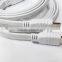 White flat HDMI cable with nickel plated 1.8M