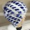 Korean style winter new design grils colorful kintted mink fur Beanie Hat