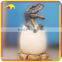KANO2623 Vivid Artificial Realistic Fiberglass Dinosaur Trash