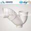 white color pvc pipe fitting for drainage