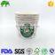 Hengjia factory lowest price ice cream cup paper lid cup cheap price ice cream paper cups