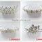 Elegant fashion flower leaf tiara