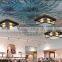 Manufature American minimalist bedroom ceiling retro industrial wind corridor balcony porch lights iron staircase ceiling lamp