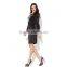 Pretty steps 2015 GZ clothing long sleeves black winter formal evening dresses design 2015 for women