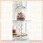 mini cake stand with glass cake dome