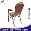 Metal tube hotel armchair with fabric XYM-L97-1