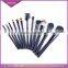 12 Pcs Professional Gold Makeup Brush Sets Free Sample