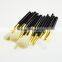 Wholesale good quality blending cosmetic brush 12pcs pure goat hair make up bush set