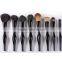 NEW design professional cosmetic makeup brush set synthetic 15pcs brush sets makeup