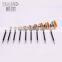 China Manufacturers New Fashion Popular Cosmetic Foundation Golf Oval Brush Makeup Set